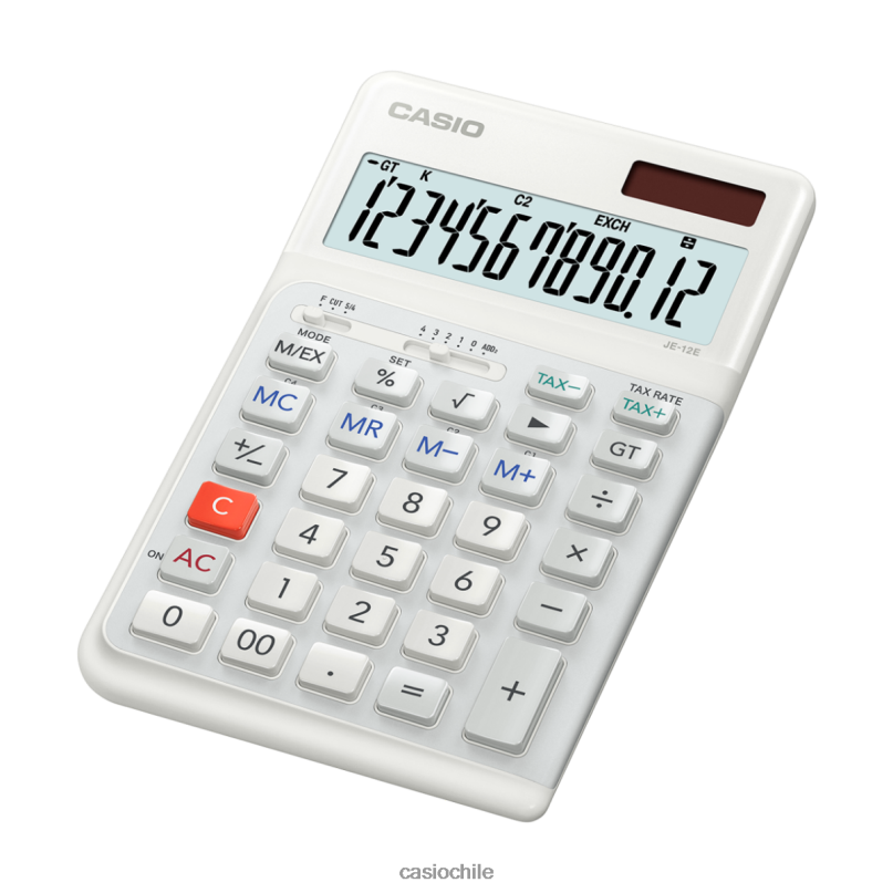 Casio je-12e-we calculadora ergonómica compacta 4866J1022 accesorio - Image 1